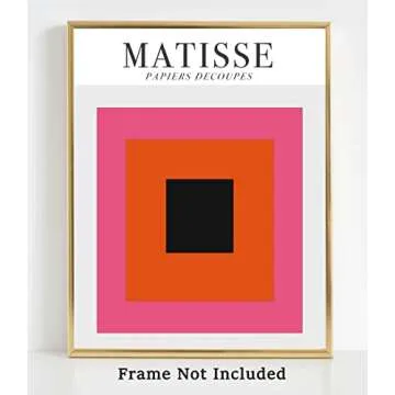 Matisse-Inspired Wall Art Prints Set of 3 Unframed