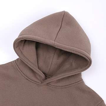 MYGBCPJS Youth 2PCS Jogger Outfits Set Fleece Hooded + Sweatpants Boys Girls Athletic Sweatsuits Pullover Clothes