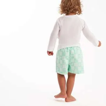 Gerber Boys' Toddler 2-Pack Swim Trunks, Surf, 6-9 Months