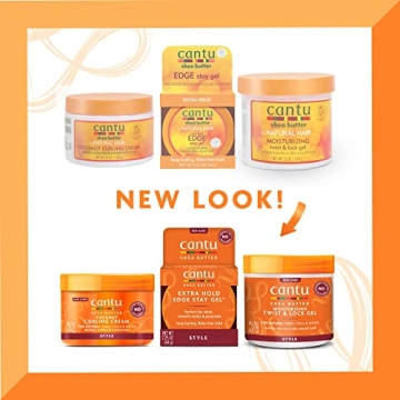 Cantu Hair Treatment Kit with Coconut Curling Cream and Gel