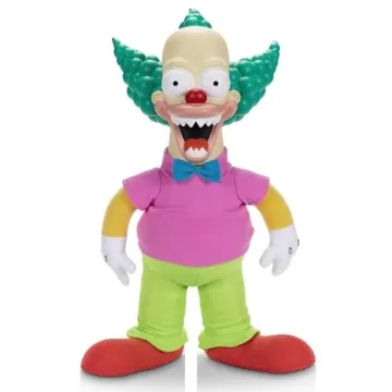 Disney The Simpsons Talking Krusty Doll Plush - 16" Good & Evil Edition