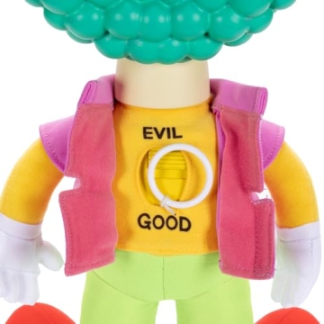 Simpsons Talking Krusty Doll Plush Good Evil Edition