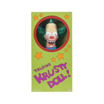 Simpsons Talking Krusty Doll Plush Good Evil Edition