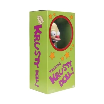 Simpsons Talking Krusty Doll Plush Good Evil Edition