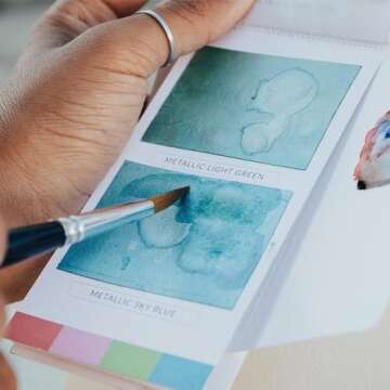 Viviva Watercolor Sheets, Spring 16 Colors - Travel Watercolor Paint Set for Adults Beginners, Artists, Hobbyists - Lightfast, Vibrant, Handmade & Portable Watercolor Kit with Mixing Palette