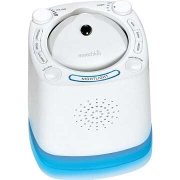 Transform Your Baby’s Sleep with Munchkin Nursery Projector & Sound System