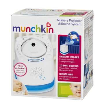 Munchkin Nursery Projector & Sound System for Peaceful Sleep