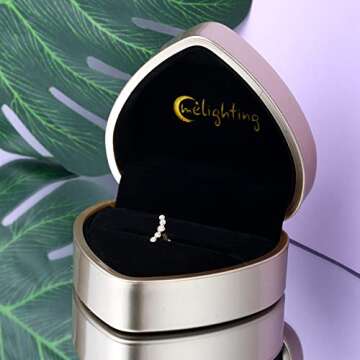 MeIighting 14K Gold Helix Earrings Clear CZ Studs