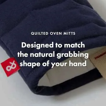 Hedley & Bennett Oven Mitts - Heat Resistant Kitchen Mittens