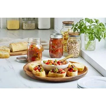 Ball Regular Mouth Pint Canning Jars, Set of 12