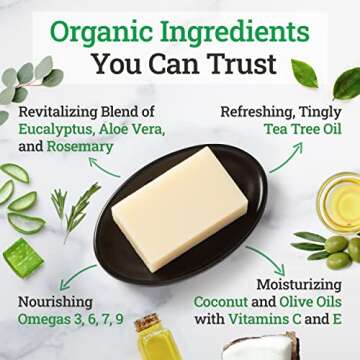 Truremedy Tea Tree Oil Soap - Natural Refreshing Cleanse