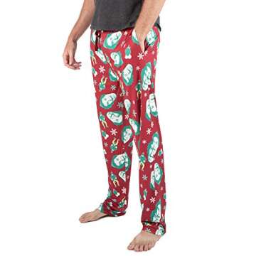 Bioworld The ELF Movie AOP Christmas Sleep Pajama Pants-L