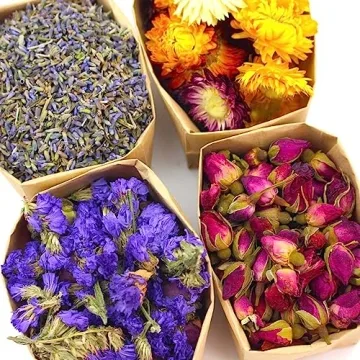 Dried Flowers Artisan Kit for Candle and Soap Making