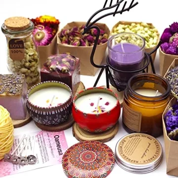 Dried Flowers Artisan Kit for Candle and Soap Making