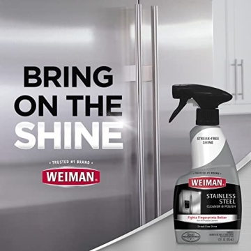 Weiman Stainless Steel Cleaner Kit - Streak-Free Shine