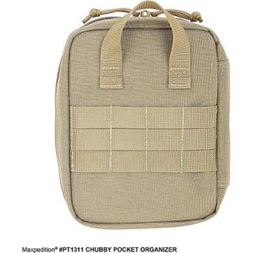 MAXPEDITION Chubby Pocket Organizer (Black)