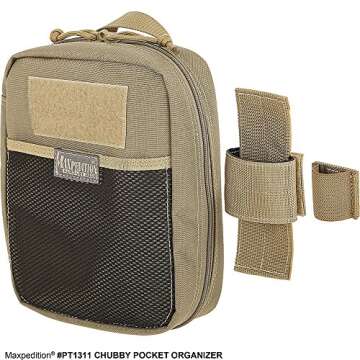 MAXPEDITION Chubby Pocket Organizer (Black)