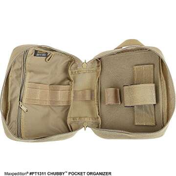 MAXPEDITION Chubby Pocket Organizer (Black)