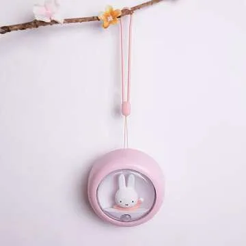 Miffy Motion Sensor Night Light - Pink & Eco-friendly