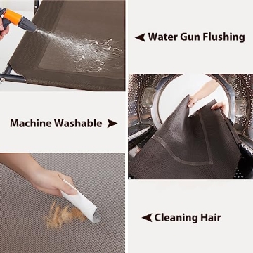 RRPETHOME Large Elevated Cooling Dog Bed for Ultimate Comfort