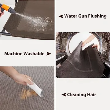 RRPETHOME Large Elevated Cooling Dog Bed for Ultimate Comfort