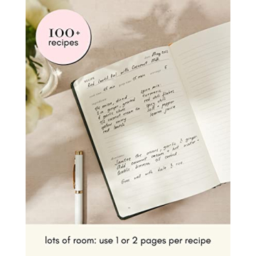 Kunitsa Co. Recipe Notebook - Keepsake Gift for Chefs