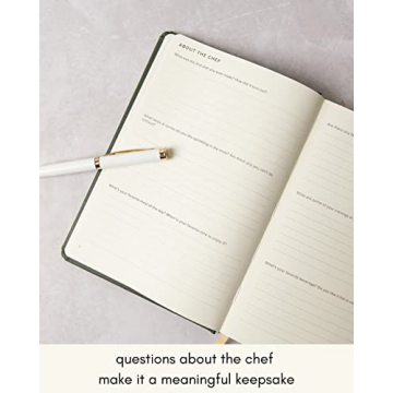 Kunitsa Co. Recipe Notebook - Keepsake Gift for Chefs