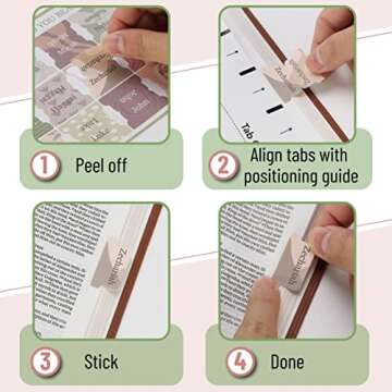 Mr. Pen- Bible Tabs, 75 Tabs, Laminated Bible Tabs for Women and Men, Bible Tabs for Study Bible, Bible Index Tabs, Bible Book Tabs, Bible Labels Tabs, Mr Pen Bible Tabs