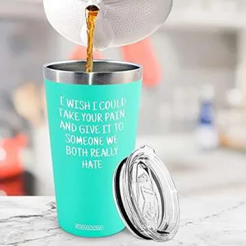 MUNA Christmas Breast Cancer Gifts For Women, Get Well Soon Thinking Of You Gifts, Sympathy, Feel Better, After Surgery, Grieving, Condolences, Divorce, Sorry Your Loss, Care Package Mint