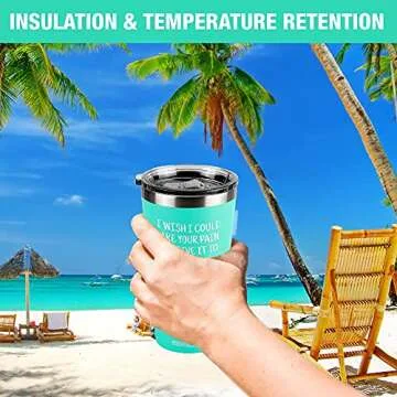 MUNA Christmas Breast Cancer Gifts For Women, Get Well Soon Thinking Of You Gifts, Sympathy, Feel Better, After Surgery, Grieving, Condolences, Divorce, Sorry Your Loss, Care Package Mint