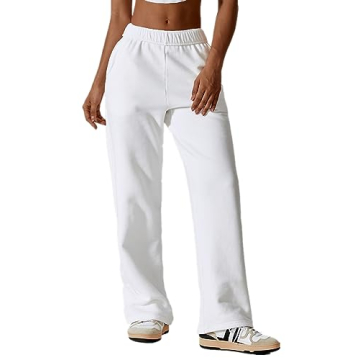 ABOCIW Women Sweats - Fleece Lined High Waisted Joggers