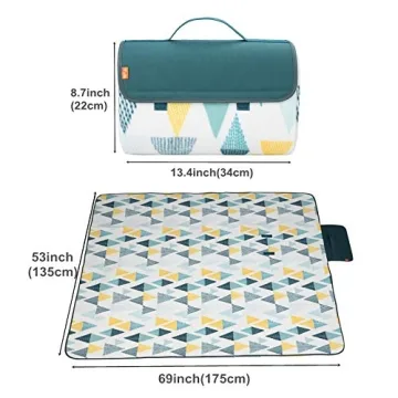 Yodo Waterproof Picnic Blanket - Portable & Cozy Outdoor Fun