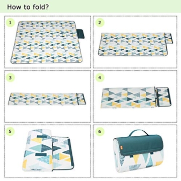 Yodo Waterproof Picnic Blanket - Portable & Cozy Outdoor Fun