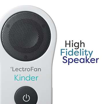 LectroFan Kinder Baby Sleep Machine for Restful Nights