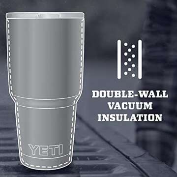 YETI Rambler 30 oz Tumbler Stainless Steel with MagSlider Lid