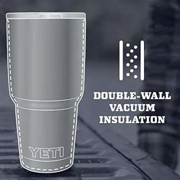 YETI Rambler 30 oz Tumbler Stainless Steel with MagSlider Lid