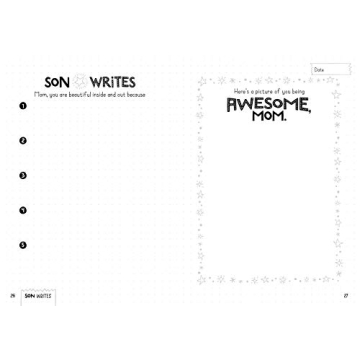 Guided Journal for Mother and Son Bonding Experience