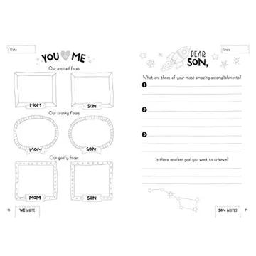 Guided Journal for Mother and Son Bonding Experience