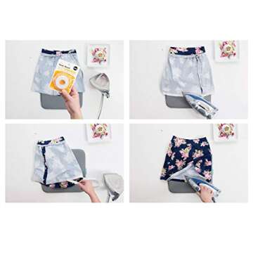 HeatnBond 3541 Soft Stretch Ultra – 17" x 2 Yards for Seamless Fabric Bonding