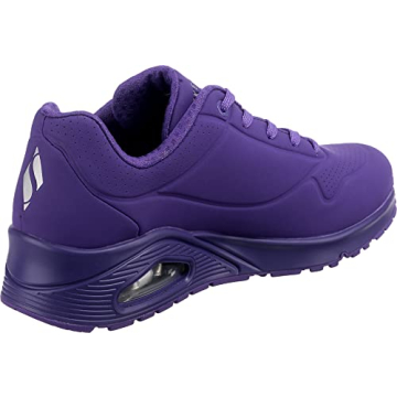 Skechers Women's Uno-Night Shades Sneaker, Purple, 8.5