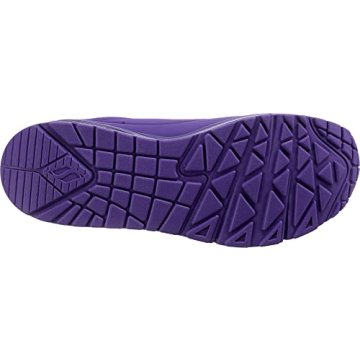 Skechers Women's Uno-Night Shades Sneaker, Purple, 8.5