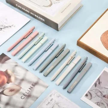 Ddaowanx 12-Pack Pastel Highlighters and Gel Pens