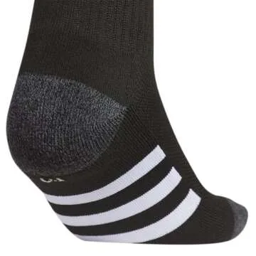 Adidas Youth Cushioned 6-Pack Crew Socks for Active Kids