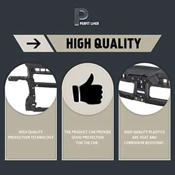 Perfit Liner Radiator Support for 2006-2010 VW Jetta