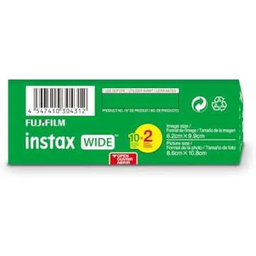 Fujifilm Instax Wide Instant Film Pack of 5