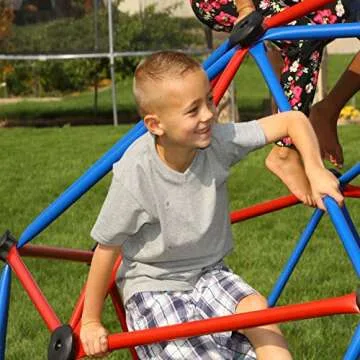 Lifetime Geometric Dome Climber Play Center (Primary Colors), 60-Inch