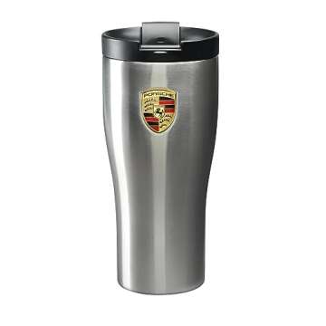 Genuine Porsche Crest Double Wall Stainless Thermal Tumbler,325 ml