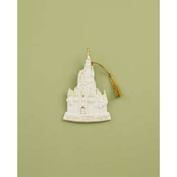 Lenox 895761 2024 Cinderella Castle Ornament, Christmas