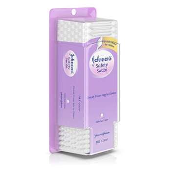 Johnson's Baby Safety Swabs 185 Each