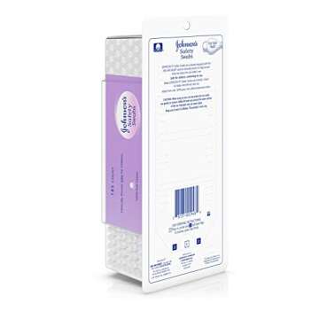 Johnson's Baby Safety Swabs 185 Each